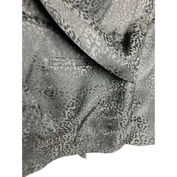IRO Fernel Silk Cheetah Print Black Wrap Sz. 34 (US XS) - Picture 5 of 8